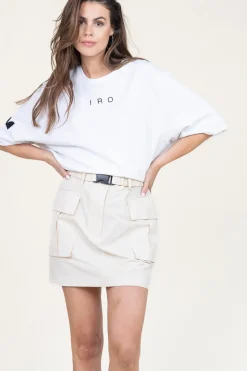 Store Second Female Mini Skirt With Coating Neline | Natural... | | Little Soho