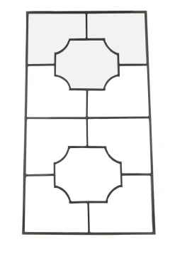 Cheap Little Soho Living Mirror With Metal Frame Miles | Black... | | Little Soho