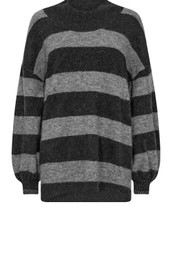 Store Co'Couture Mohair Striped Sweater Cozy | Black... | | Little Soho