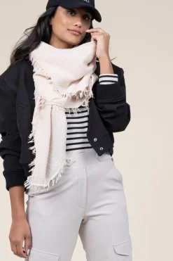 Fashion Moment Amsterdam Mousseline Scarf Lola | Beige... | | Little Soho