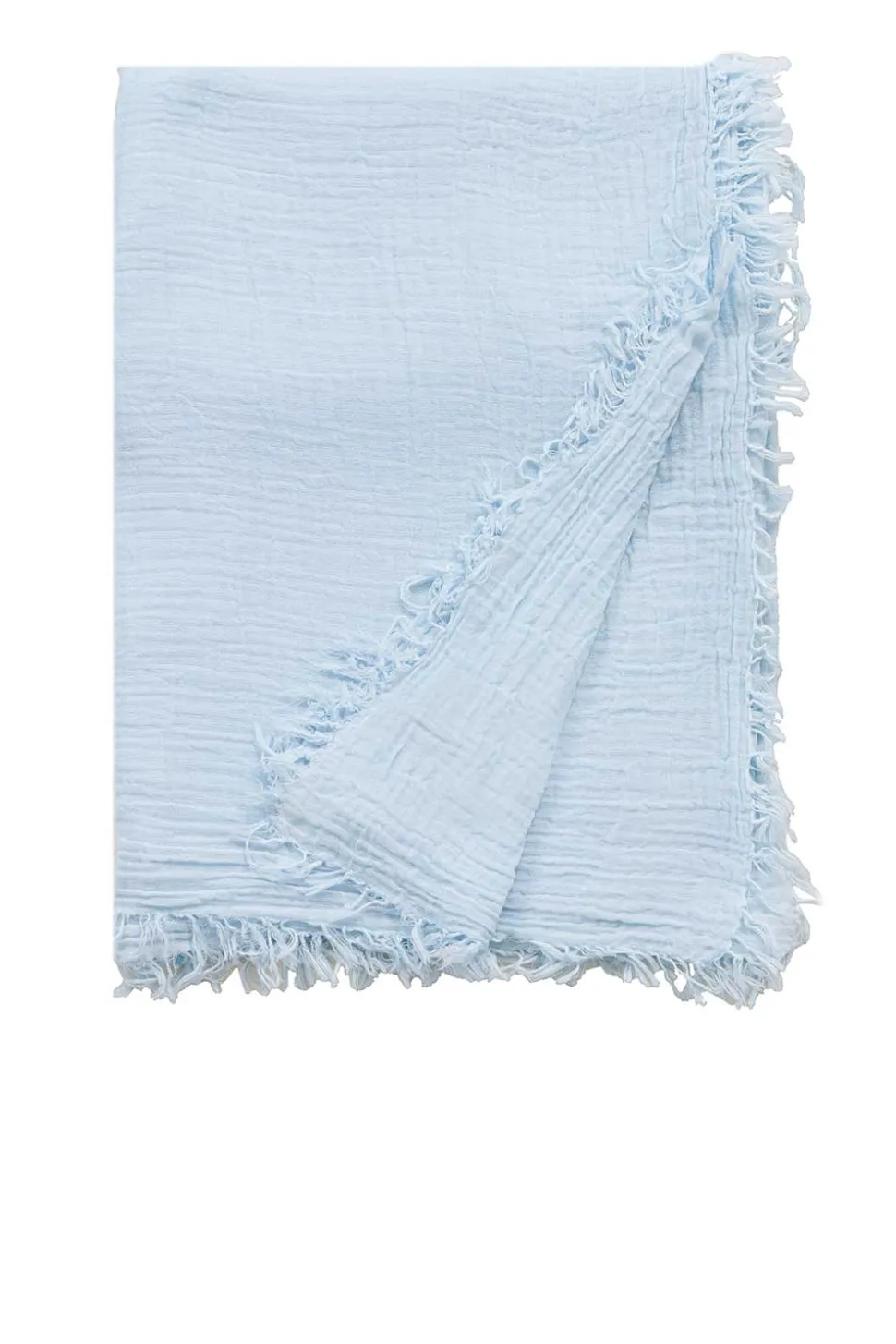 Fashion Moment Amsterdam Mousseline Scarf Lola | Blue... | | Little Soho