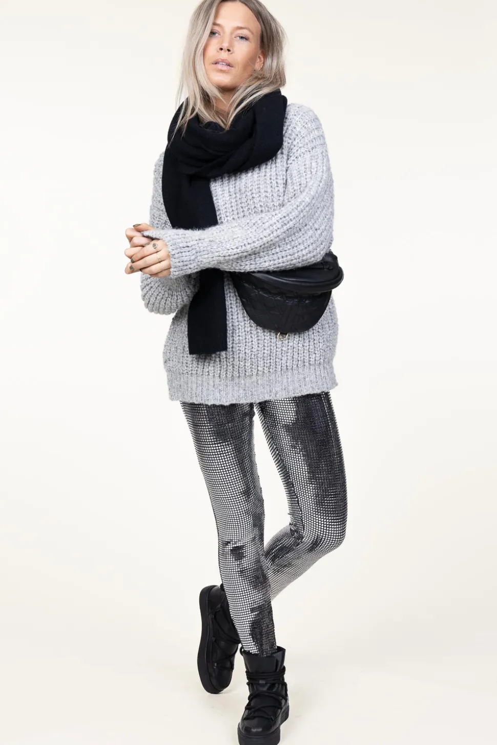 Discount Est'Seven Nappa Leather Sneaker Classic | Black... | | Little Soho