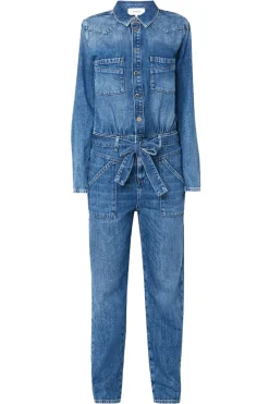 Flash Sale ba&sh Non-Stretch Denim Jumpsuit Jerry | Blue... | | Little Soho