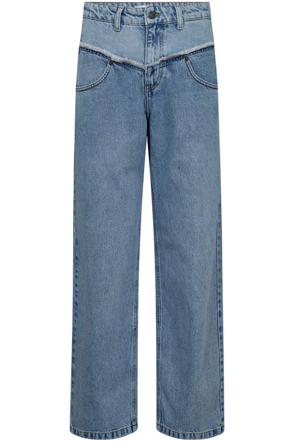 Store Co'Couture Non-Stretch Straight Leg Jeans Denim | Blue... | | Little Soho