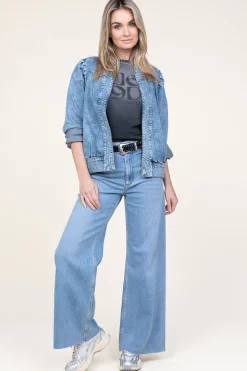 Flash Sale Co'Couture Non-Stretch Wide Leg Denim Jeans Fame | Blue... | | Little Soho