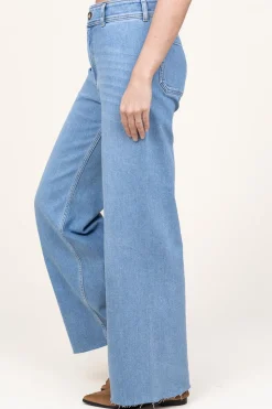 Flash Sale Co'Couture Non-Stretch Wide Leg Denim Jeans Fame | Blue... | | Little Soho