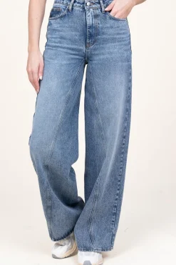 Outlet Co'Couture Non-Stretch Wide Leg Jeans Vika | Blue... | | Little Soho