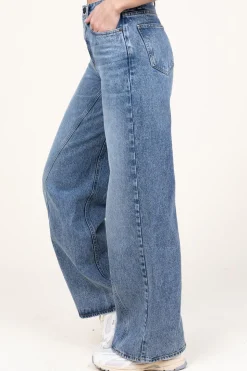 Outlet Co'Couture Non-Stretch Wide Leg Jeans Vika | Blue... | | Little Soho