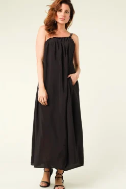 Hot Dante 6 One-Shoulder Maxi Dress | Black... | | Little Soho