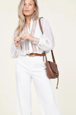 Outlet Copenhagen Muse Openwork Blouse Ultra | Natural... | | Little Soho