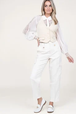 Outlet Copenhagen Muse Openwork Blouse Ultra | Natural... | | Little Soho