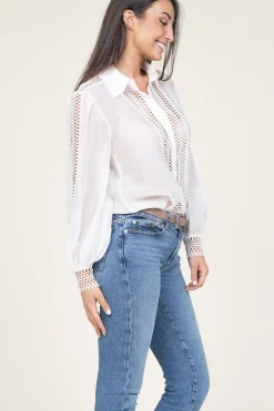 Outlet Copenhagen Muse Openwork Blouse Ultra | Natural... | | Little Soho