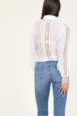 Outlet Copenhagen Muse Openwork Blouse Ultra | Natural... | | Little Soho