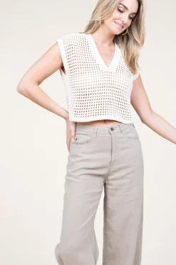 Cheap Liu Jo Openwork Spencer Nubia | Natural... | | Little Soho