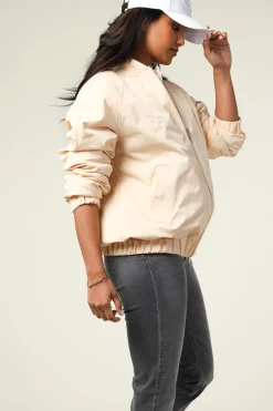 Outlet Patrizia Pepe Oversized Bomber Jacket Freya | Natural... | | Little Soho