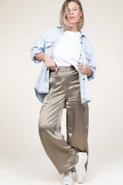 Best Sale American Vintage Oversized Denim Blouse Joybird | Blue... | | Little Soho