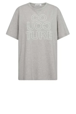 Cheap Co'Couture Oversized Logo T-Shirt Outline | Grey... | | Little Soho
