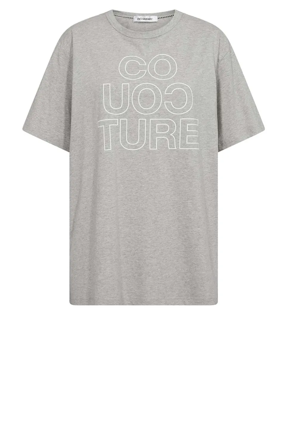 Cheap Co'Couture Oversized Logo T-Shirt Outline | Grey... | | Little Soho