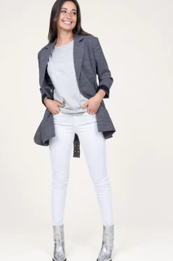 Cheap Co'Couture Oversized Logo T-Shirt Outline | Grey... | | Little Soho