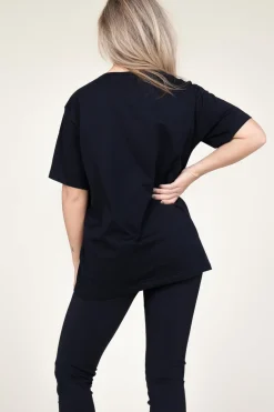 New Co'Couture Oversized T-Shirt With Logo Outline | Black... | | Little Soho