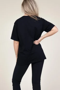 New Co'Couture Oversized T-Shirt With Logo Outline | Black... | | Little Soho