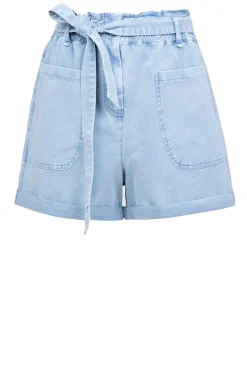 Discount Devotion Paperbag Short Alma | Blue... | | Little Soho