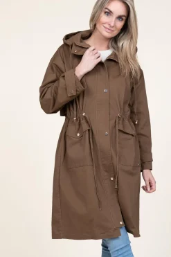 Hot Kocca Parka Jacket Narakata | Brown... | | Little Soho