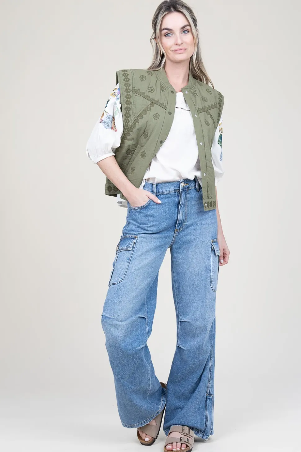 Hot Louizon Patchwork Top Howard | Natural... | | Little Soho