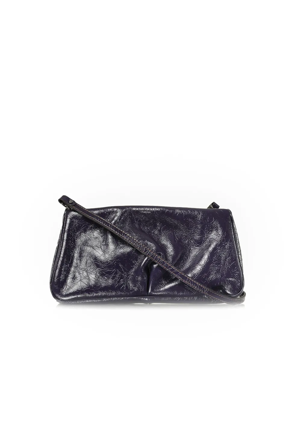 Fashion Gianni Chiarini Patent Leather Clutch Iris | Purple... | | Little Soho