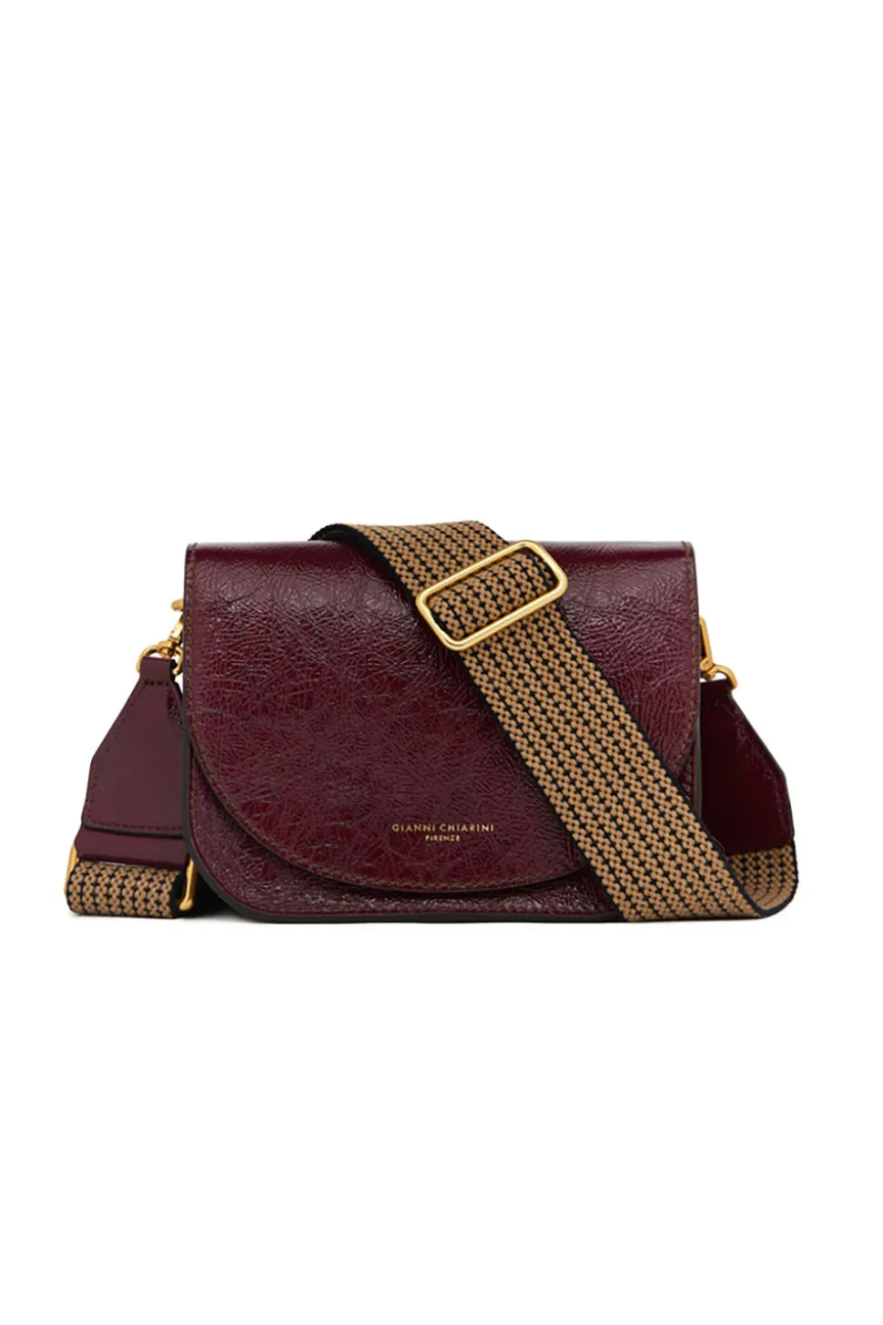 Clearance Gianni Chiarini Patent Leather Crossbody Bag Tara | Bordeaux... | | Little Soho
