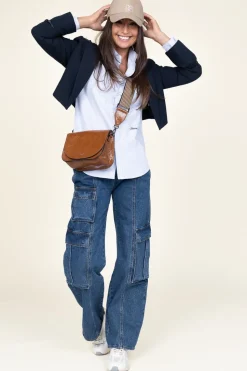 New Gianni Chiarini Patent Leather Crossbody Bag Tara | Camel... | | Little Soho