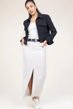 Cheap Second Female Pencil Skirt Fique | Natural... | | Little Soho