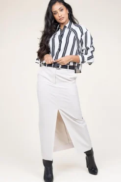 Cheap Second Female Pencil Skirt Fique | Natural... | | Little Soho