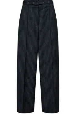 Fashion Co'Couture Pinstripe Trousers Blue | Blue... | | Little Soho