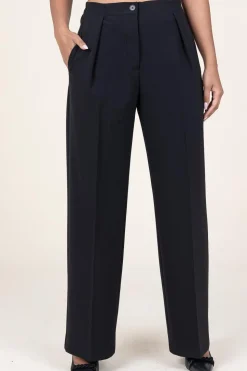 Store Second Female Pleated Trousers Fique | Black... | | Little Soho