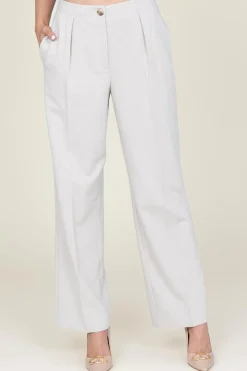 Outlet Dante 6 Pleated Trousers Fynn | Natural... | | Little Soho