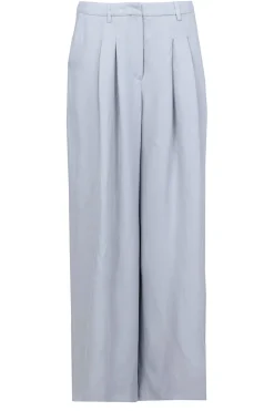 Online Herskind Pleated Trousers In Linenblend Lotus | Grey... | | Little Soho