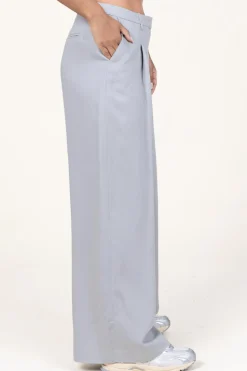 Online Herskind Pleated Trousers In Linenblend Lotus | Grey... | | Little Soho