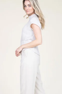 Fashion Dante 6 Plisse Top Penelope | Natural... | | Little Soho