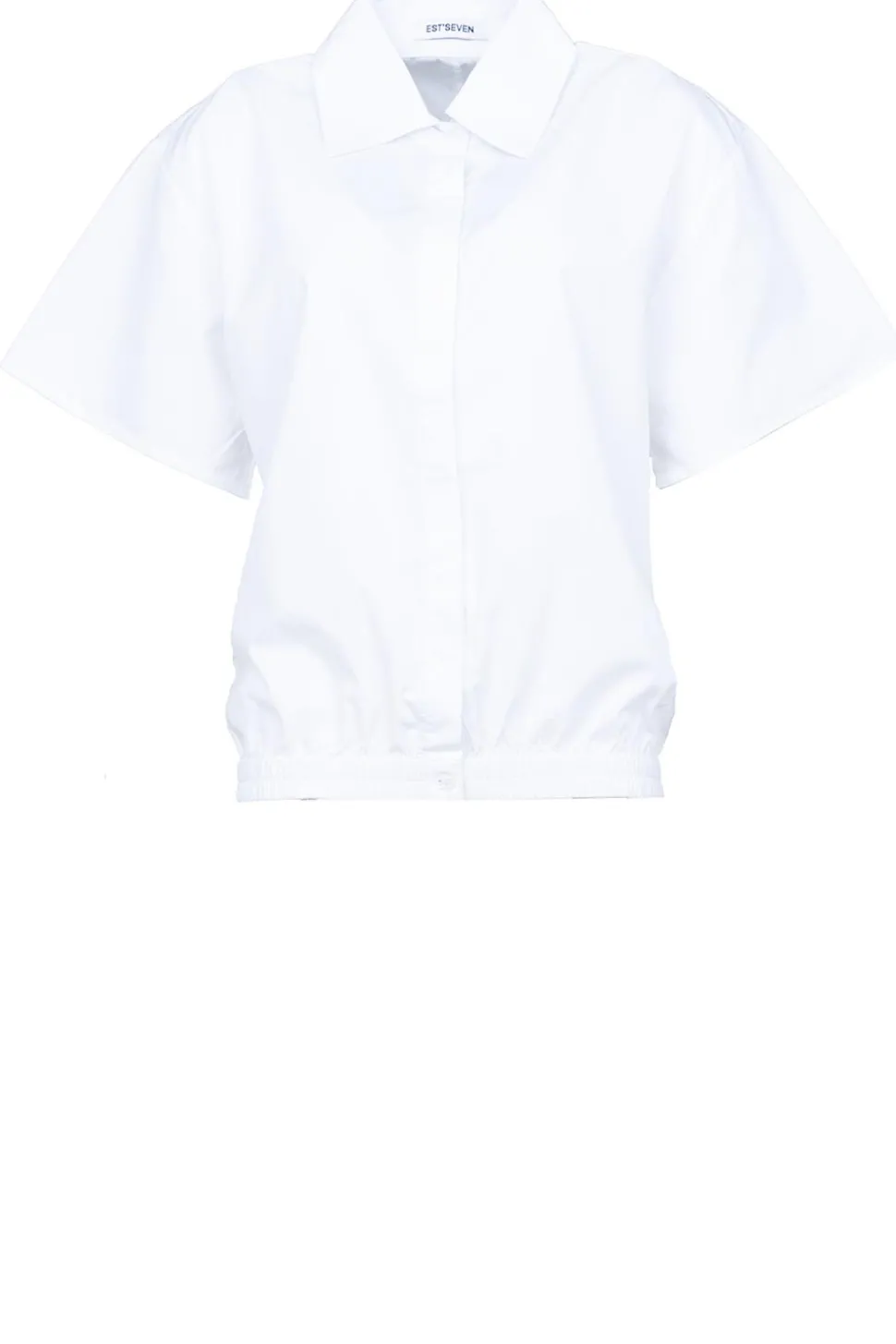 New Est'Seven Poplin Blouse Syarah | White... | | Little Soho