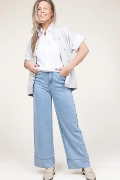 New Est'Seven Poplin Blouse Syarah | White... | | Little Soho