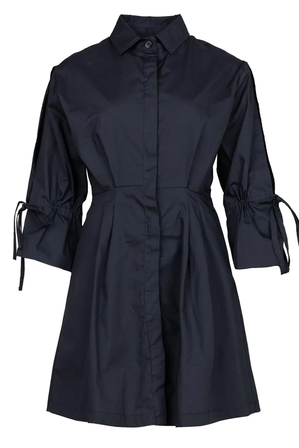 Sale Liu Jo Poplin Button Through Dress With Pockets Valderice | Black... | | Little Soho