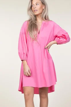 Online Devotion Poplin Dress Izoldi | Pink... | | Little Soho