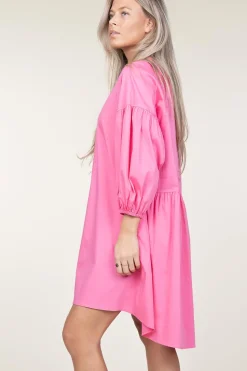 Online Devotion Poplin Dress Izoldi | Pink... | | Little Soho