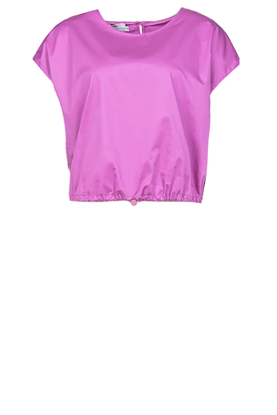 Best Devotion Poplin Top With Elastic Band Lanthi | Fuchsia Purple... | | Little Soho