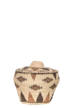 Best Little Soho Living Printed Rattan Basket Abbey - Small | Natural... | | Little Soho