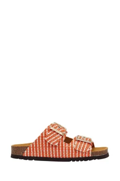 Discount Scholl Raffia Sandals Noelle | Orange... | | Little Soho