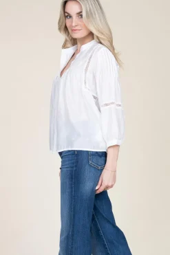 Best Sale Lollys Laundry Rayon Blouse Lilana | White... | | Little Soho