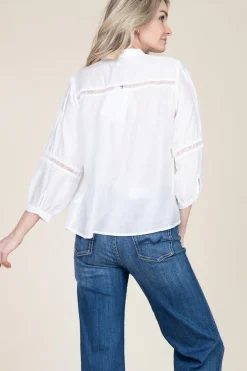 Best Sale Lollys Laundry Rayon Blouse Lilana | White... | | Little Soho