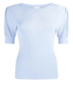 Sale Aaiko Rayon Top With Bustier Ellen Ray | Blue... | | Little Soho